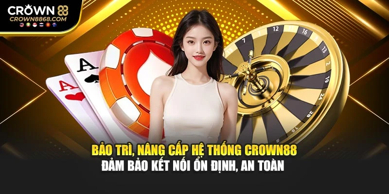 Bảo trì, nâng cấp hệ thống cam kết kết nối ổn định, an toàn 