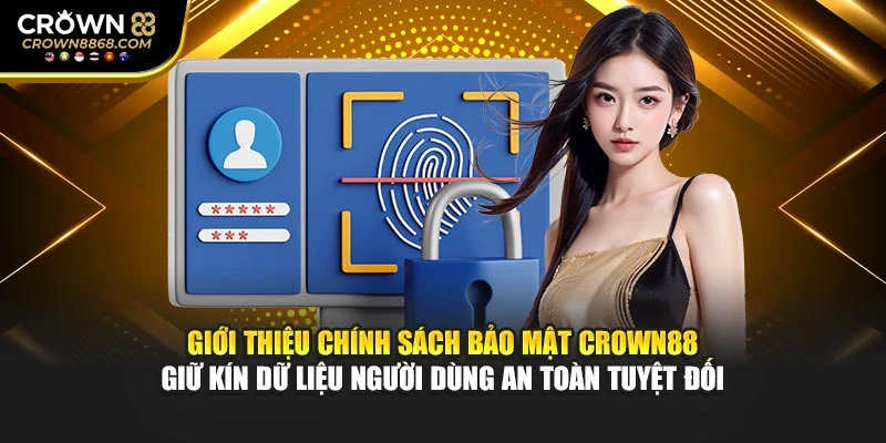 Giới thiệu chính sách bảo mật Crown88 giữ kín dữ liệu người dùng an toàn tuyệt đối