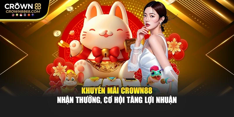 Khuyến Mãi Crown88 – Nhận Thưởng, Cơ Hội Tăng Lợi Nhuận